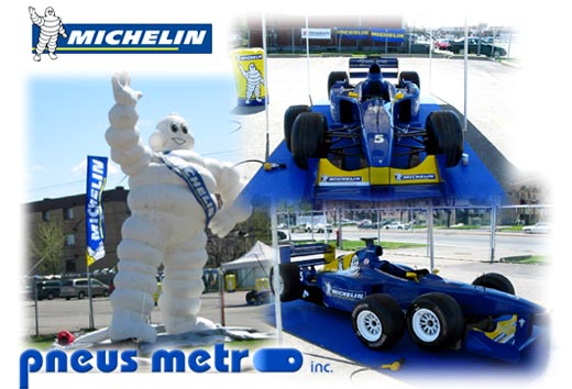 vnement commandit par Michelin  chez Pneus Metro Inc. 2004